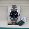 Rolex Air-King 126900 Black Arabic Dial Oyster Band 40mm Box & Papers Year 2024 - Image 9